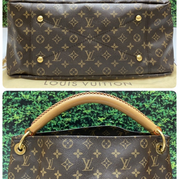 β€οΈβπ©ΉSOLDβ€οΈβπ©Ή Louis Vuitton Artsy MM Monogram Shoulder Bag Tote Purse (CA0191) - Picture 11 of 15